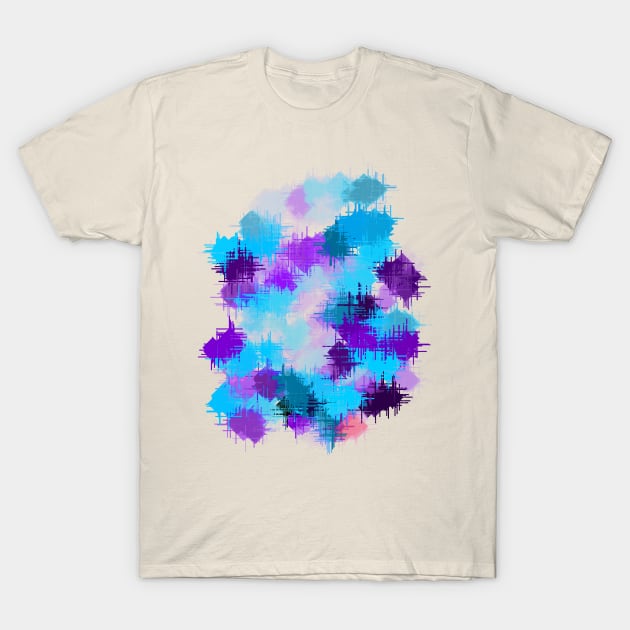 Abstract cross geometric T-Shirt by Tuye Project